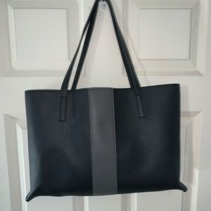 Vegan leather tote
